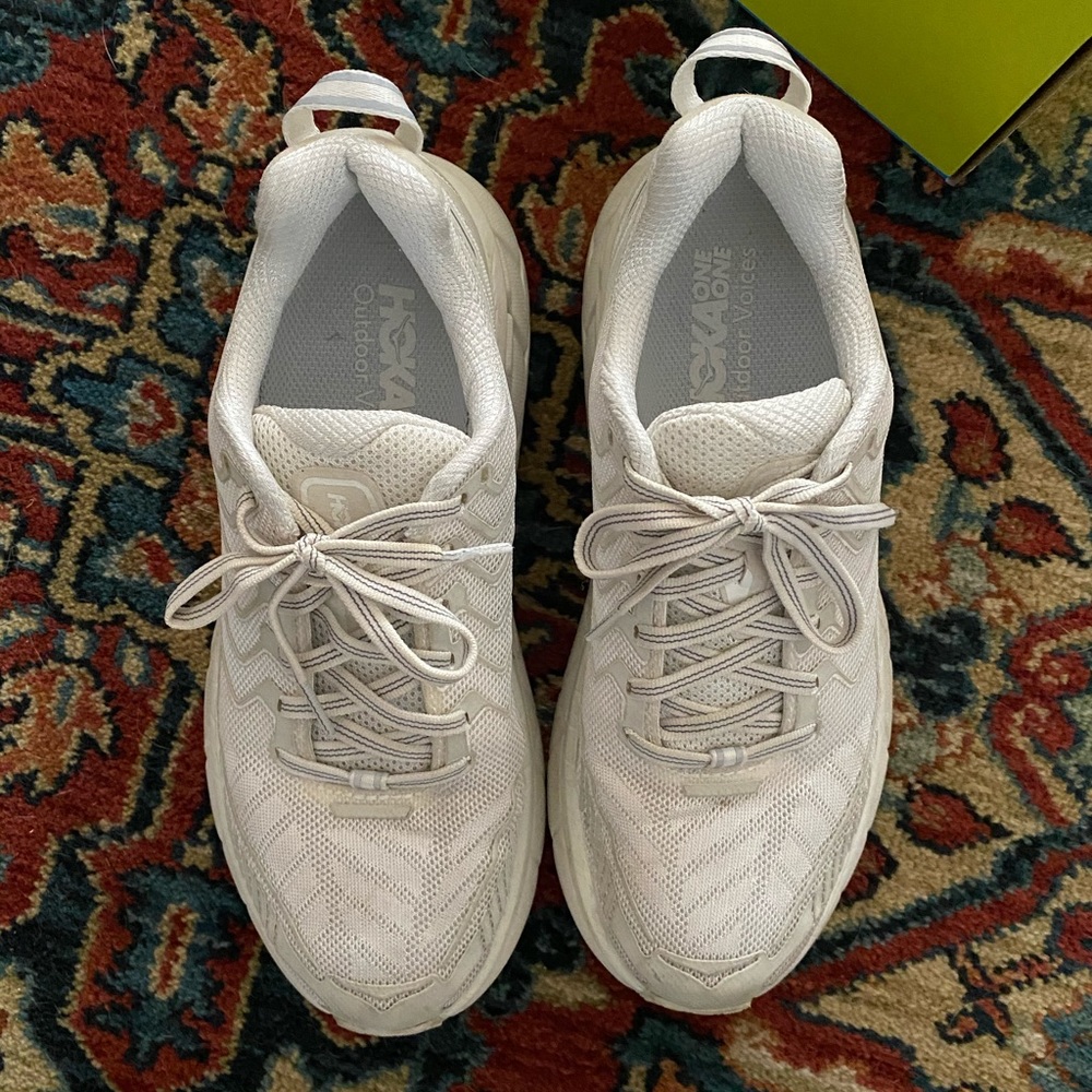 Outdoor Voices White Hokas